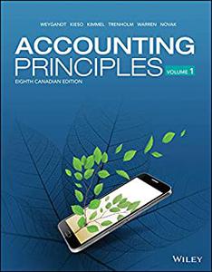 Accounting Principles, Volume 1, 8th Canadian Edition