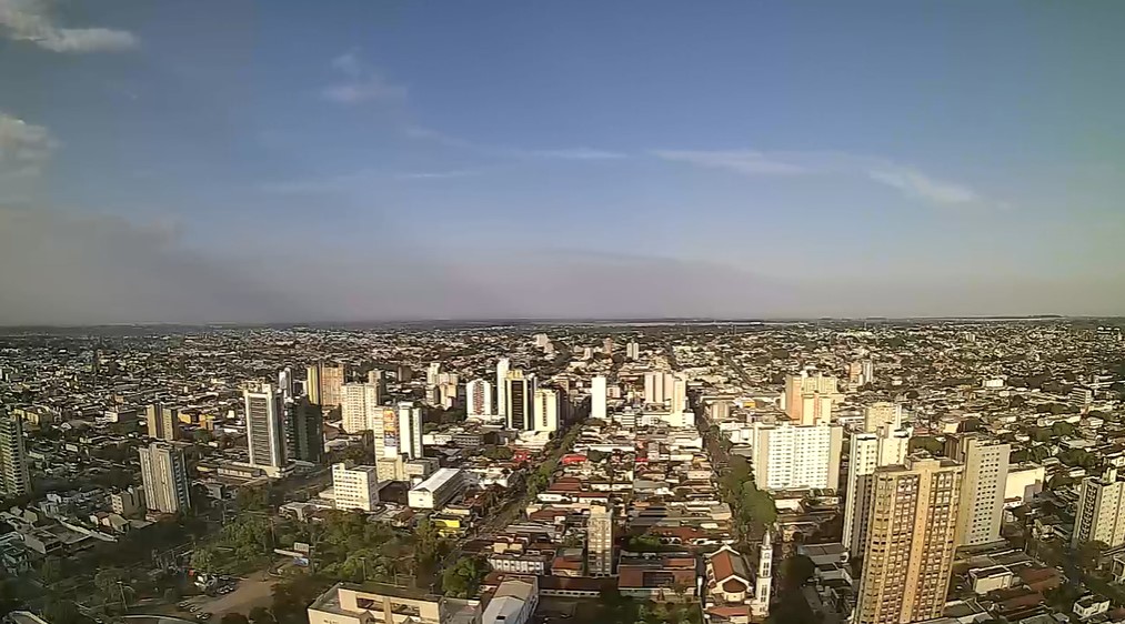 Campo Grande nesta manhã de quarta-feira