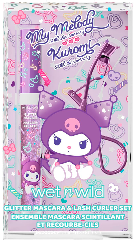 The Kuromi lash kit from the my melody 50th anniversary and kuromi 20th anniversary collection