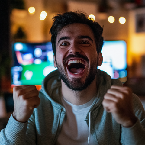 Pronosticieuropaleague-A-photo-of-a-happy-fan-celebrating-at-home-afte-3828a88d-5c10-4644-ab92-be2f1