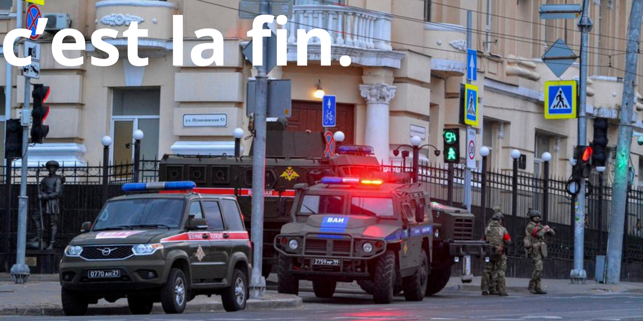 C'est la fin.
