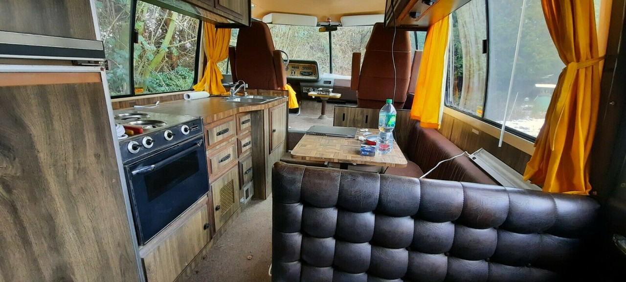 GMC Motorhome inside