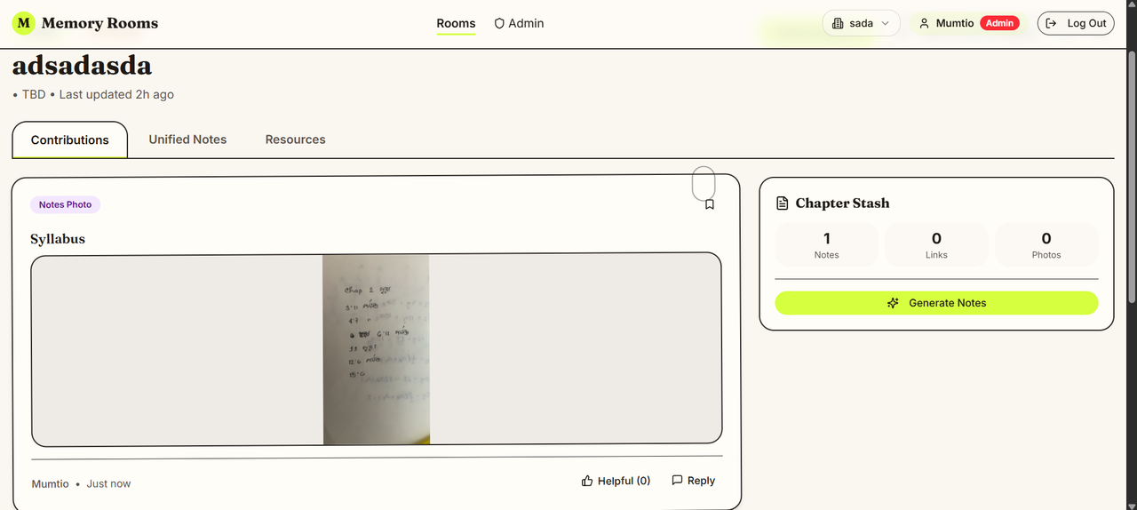 uploading note images