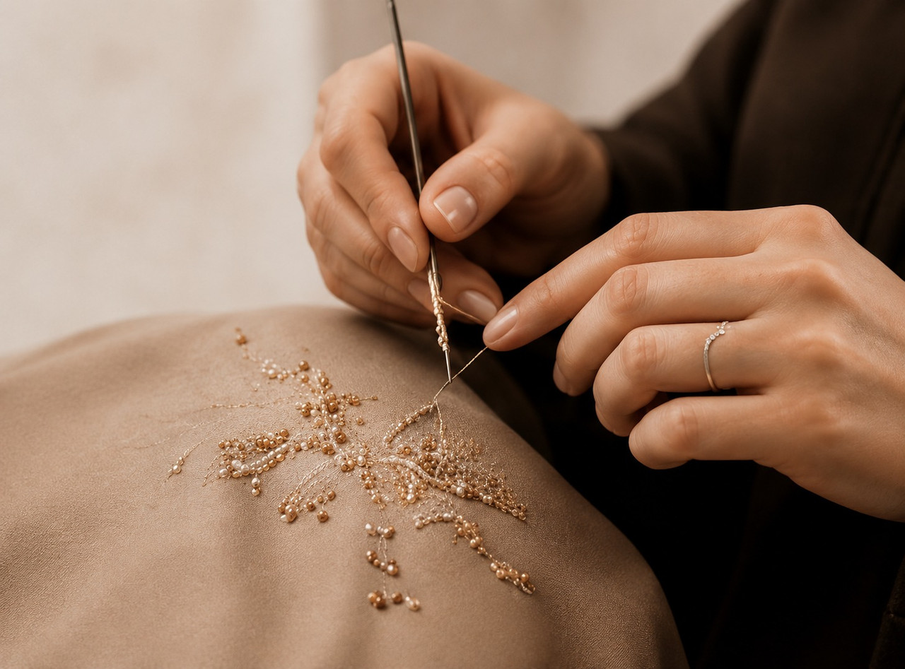 Premium quality fabrics for abayas