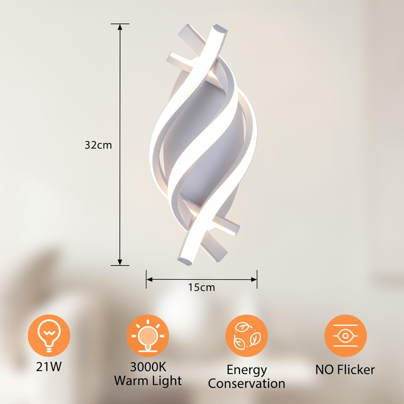 MELAYR 21W LED Wall Light