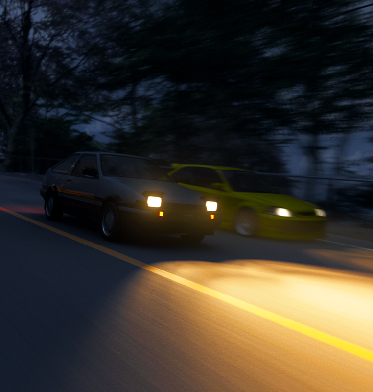 Classic Touge AE86