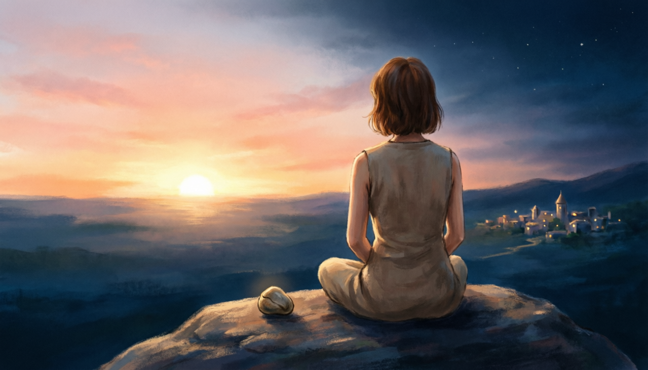 Confianza y espera en Dios - amanecer