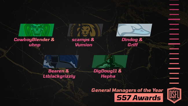 013 DSFL general managers of the year NOM