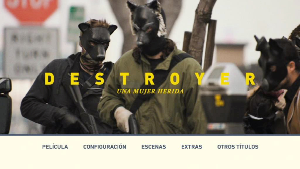 DESTROYER MENU - Destroyer. Una mujer herida [2018] [Thriller, acción, drama] [DVD9] [PAL] [Leng. ESP/ENG] [Subt. ESP/CAT]
