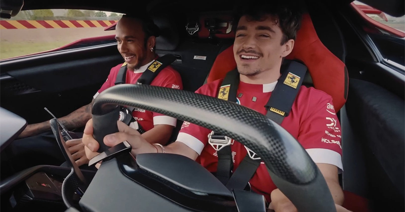 Hamilton and Leclerc Push the Ferrari F80 to Its Limits at Fiorano | ScuderiaFans.com