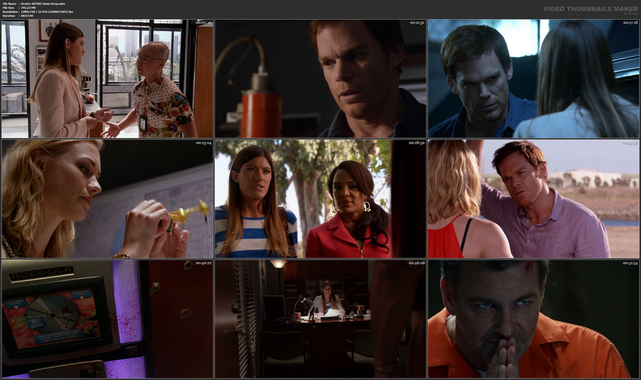 Dexter S07E05 Swim Deep.mkv