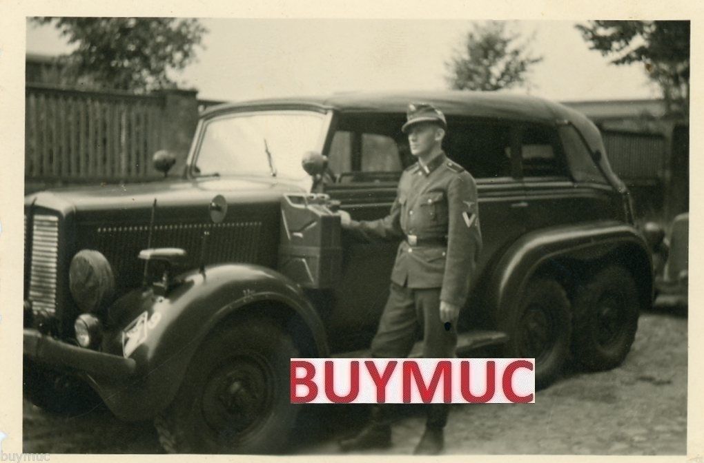 PHOTO ELITE SOLDAT BEUTE PKW TSCHECHISCHER PRAGA