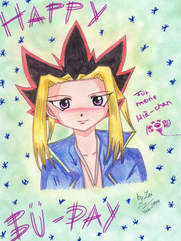 Hình vẽ Atemu (Yami Yugi) bộ YugiOh (vua trò chơi) - Page 5 1_Atemp_465