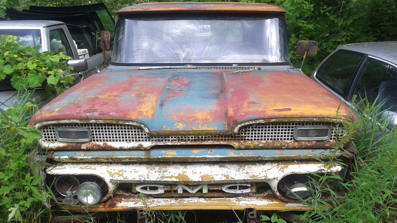 11) '60 - '61 GMC half ton
