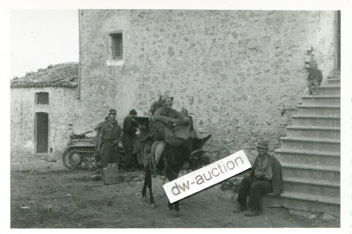 Italien Monte Cassino 1944 , Fallschirmjäger mit