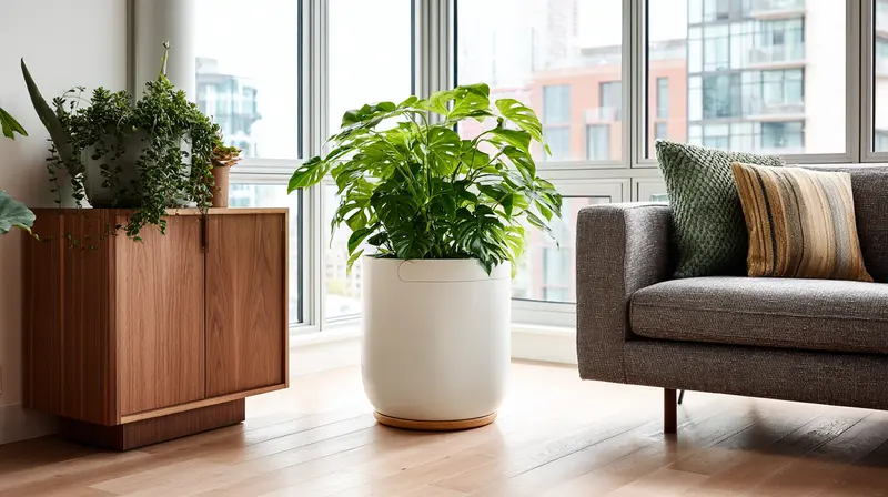 кашпо с автополивом