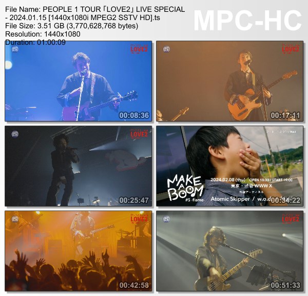 [TV-Variety] PEOPLE 1 TOUR “LOVE2” LIVE SPECIAL (SSTV 2024.01.15)