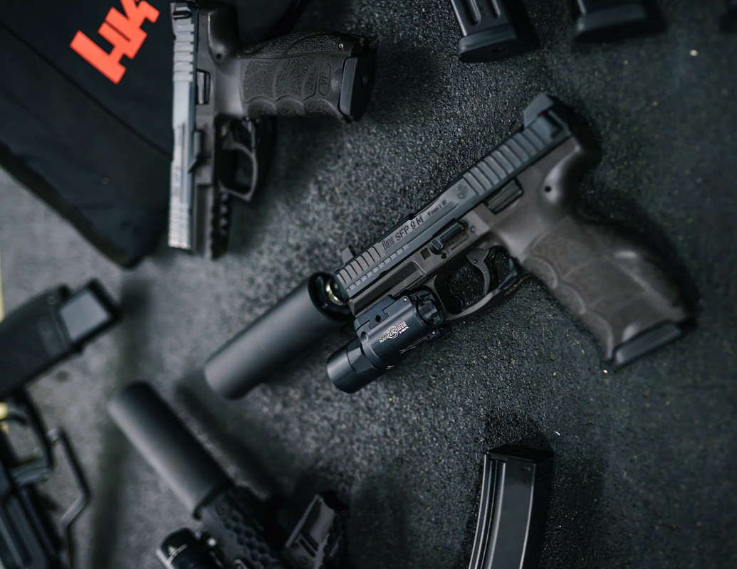 HKP pistol upgrades VP9 P30 USP HK45 accessories threaded barrels triggers
