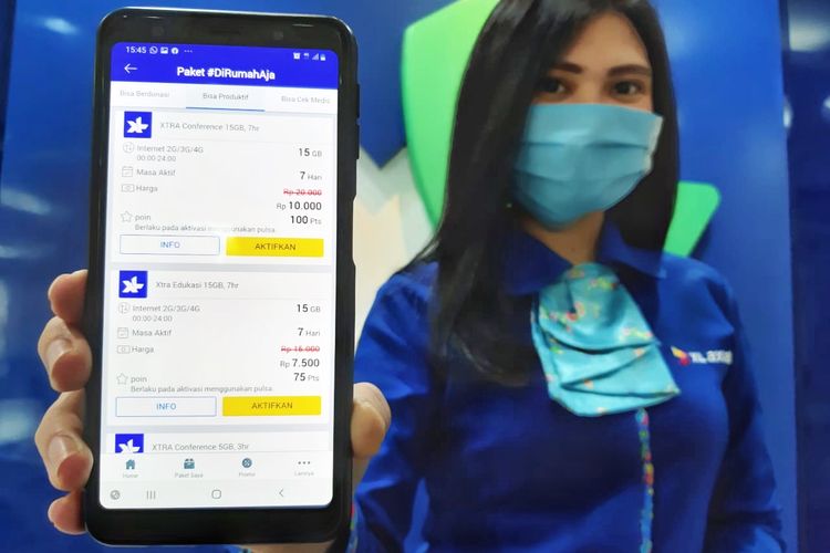 Paket Internet Murah XL Axiata untuk mendukung WFH dan Belajar Online.