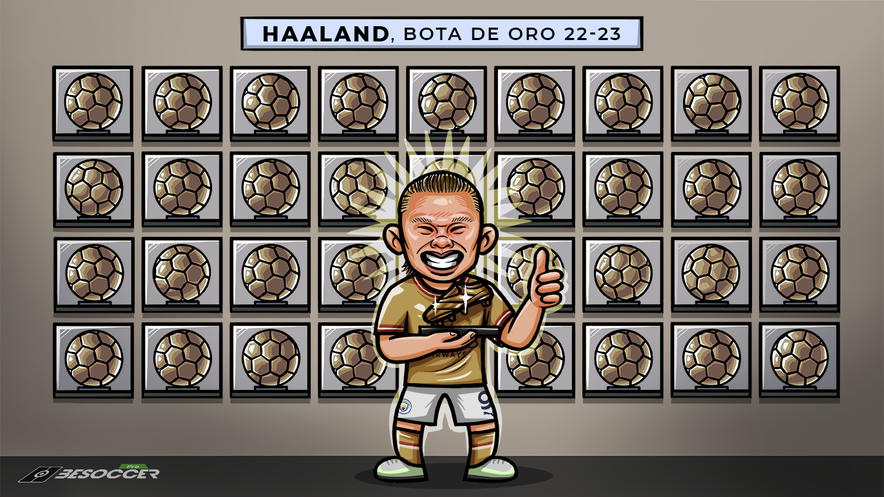 haaland bota oro