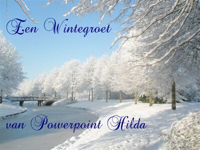 Een-Wintergroet
