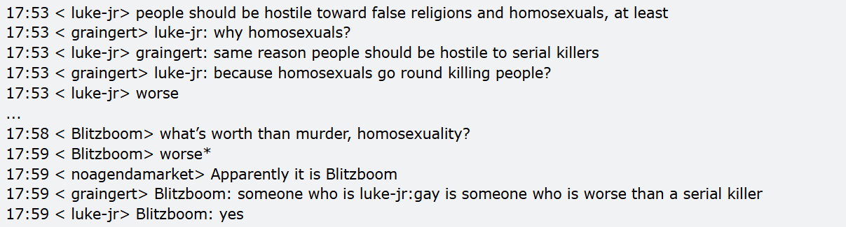gays are worse than serial killers