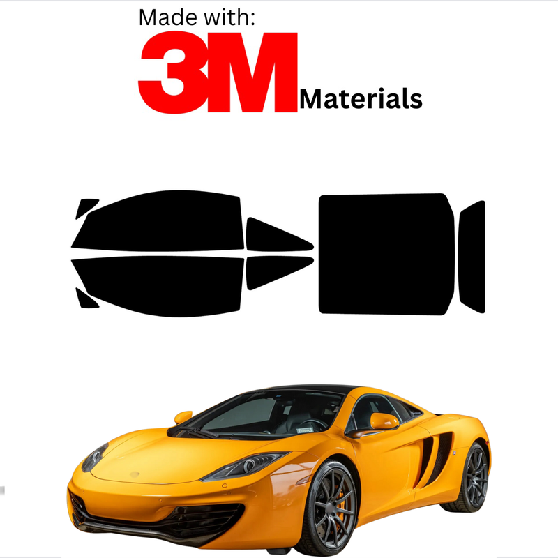 Precut Window Tint For Mclaren Mp4 12C Coupe 12 Stable Ceramic Made With 3M - Picture 7 of 9