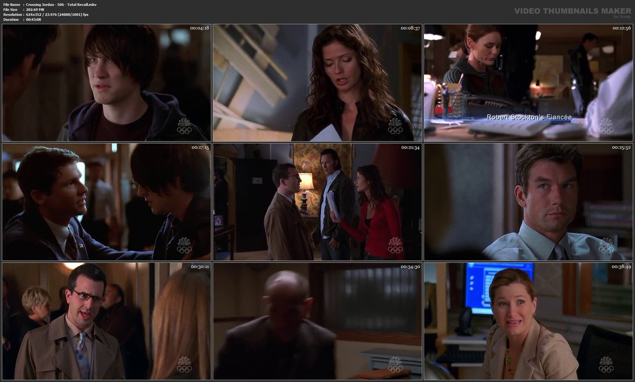 Crossing Jordan - 506 - Total Recall.mkv