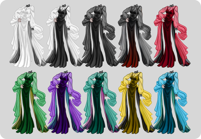 Alien Prince From Venus Black Lady s Gown