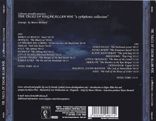 VA - The Tales Of Edgar Allan Poe: A SyNphonic Collection [2CD] (2010) Lossless