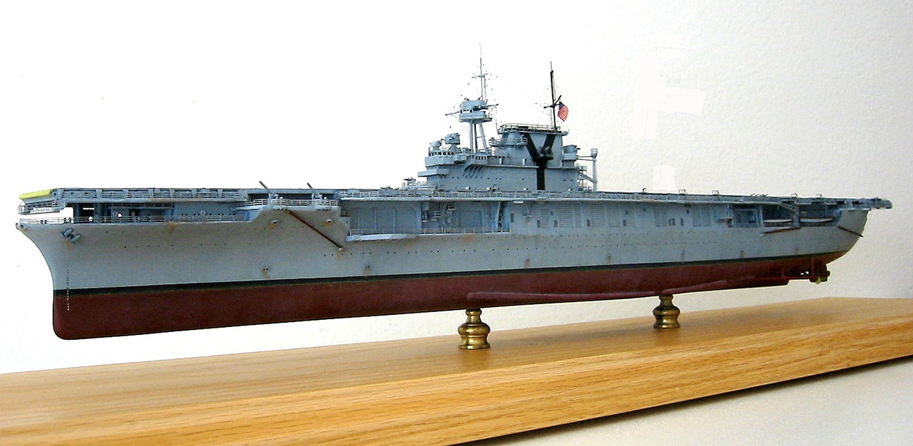 Revell 1/487 USS Yorktown CV5 circa 1939 - Ready for Inspection