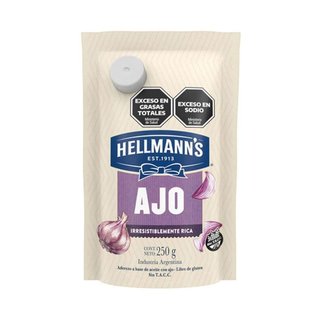 3143 | Mayonesa Hellmanns Ajo X 250 Grs