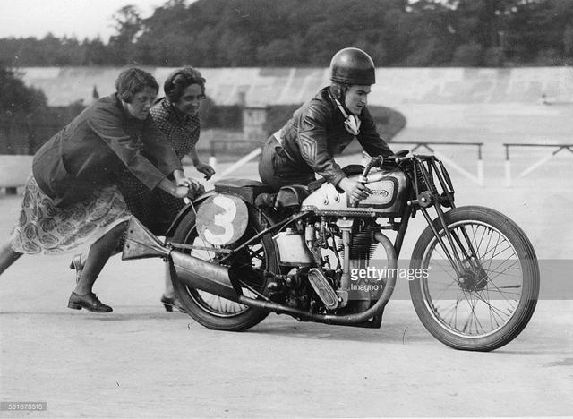 Obligatory Obnoxious Airplane Picture Beatrice-on-motorbike