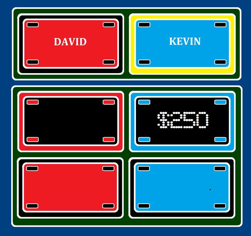 Bumper Stumpers Season 2 Podium