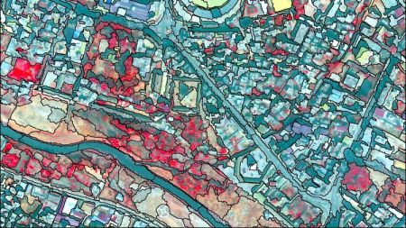 Object-based image analysis & classification in QGIS/ArcGIS