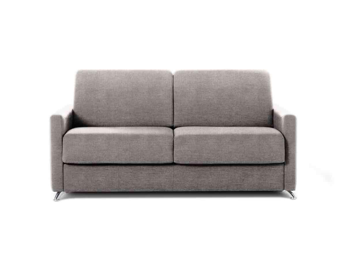 Canapé Ambrogio tissu Queen Gris Clair