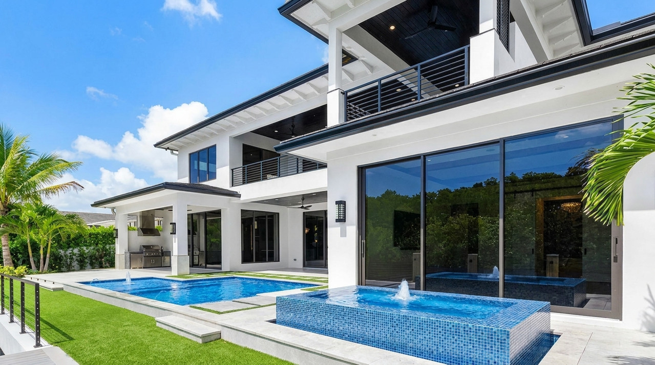 Contemporary Waterfront – Exterior