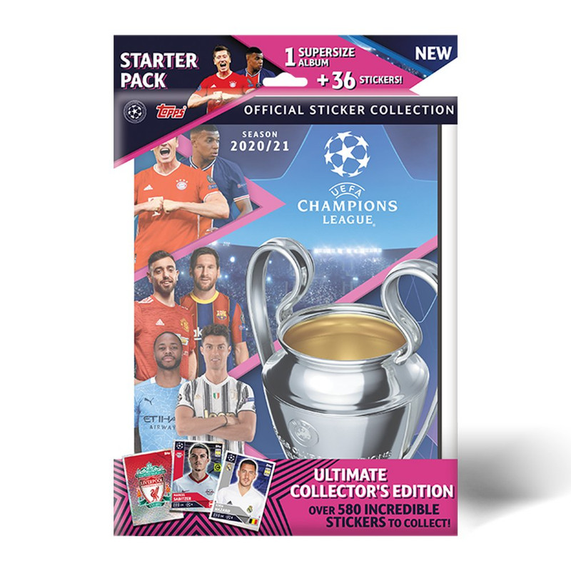 ΟΜΑΔΙΚΗ ΠΑΡΑΓΓΕΛΙΑ TOPPS CHAMPIONS LEAGUE 2020-21 (1-582) Starter