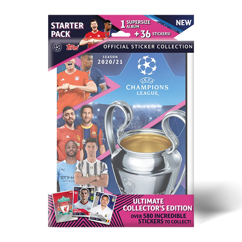 ΟΜΑΔΙΚΗ ΠΑΡΑΓΓΕΛΙΑ TOPPS CHAMPIONS LEAGUE 2020-21 (1-582)  Starter