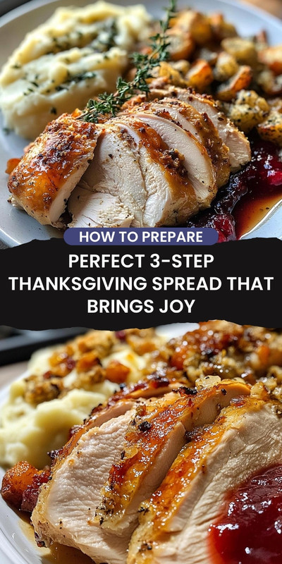 4 Perfect 3 Step Thanksgiving Spread That Brings Joy