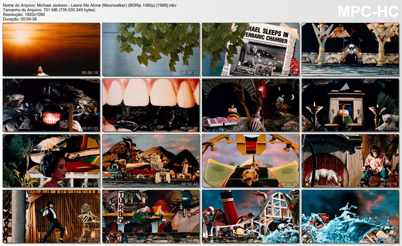 Michael Jackson - Leave Me Alone (Moonwalker) (BDRip 1080p) [1988]