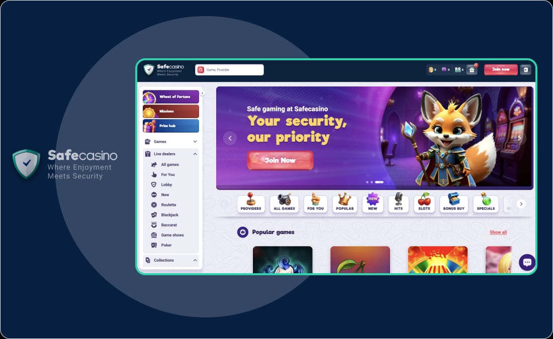 Safe Casino Website Summary