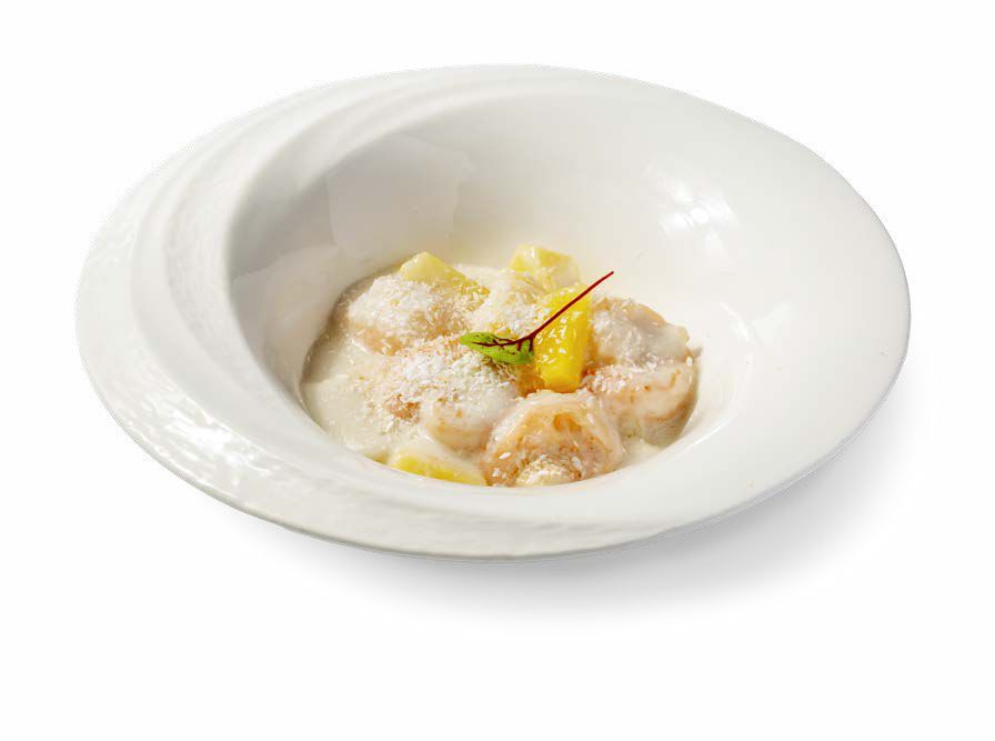 800. Gamberi white cocco