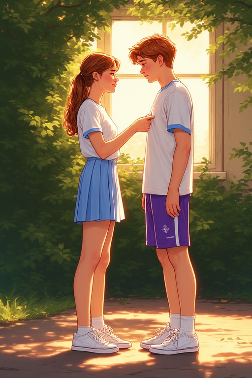 Two-Caucasian-teenagers-a-girl-31