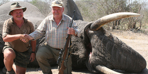 Een olifant neerschieten kost 30.000 euro