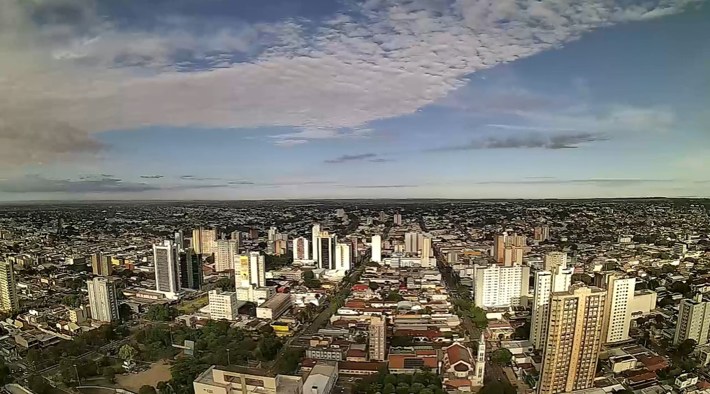 Campo Grande nesta manhã de quinta-feira