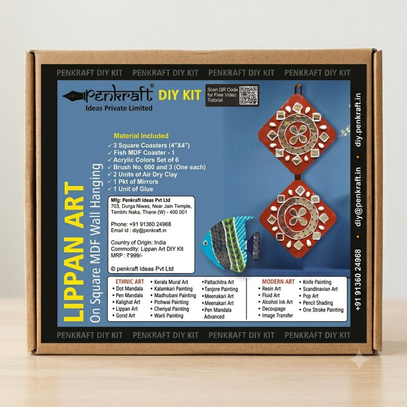 LippanArtonSquareWallHangingDIYKit