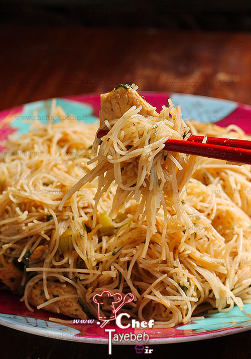 Rice-vermicelli-with-chicken-1
