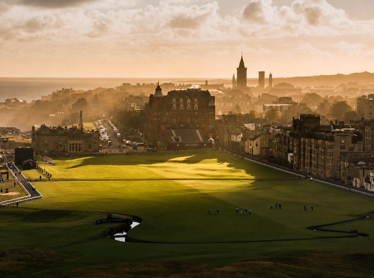 Swilcan Bridge on the 18th of the Old Course at St Andrews