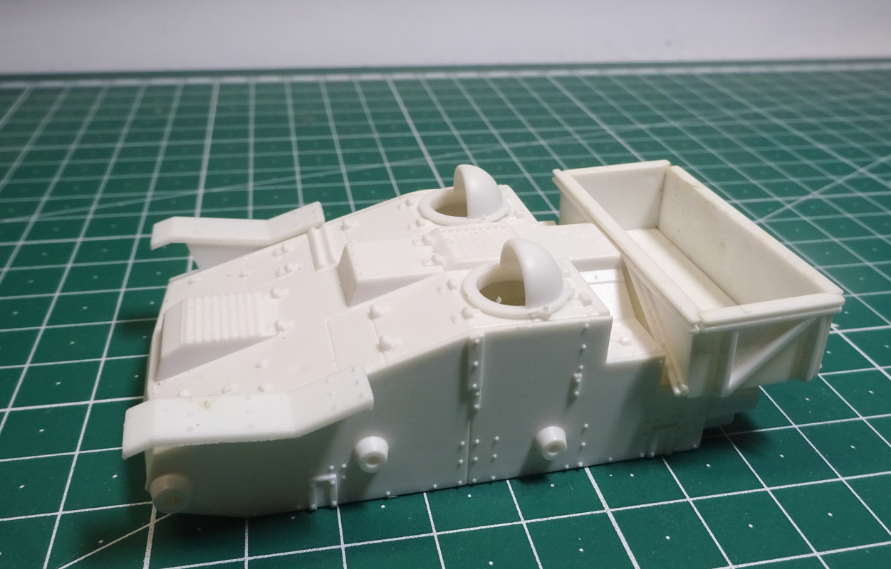 Kit Modèle Réduit 1:72 Renault UE + Remorque + Canon De 25mm (France 1940) - En Résine ALBY